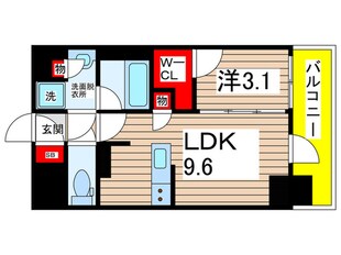 オーパスレジデンス千葉駅前の物件間取画像